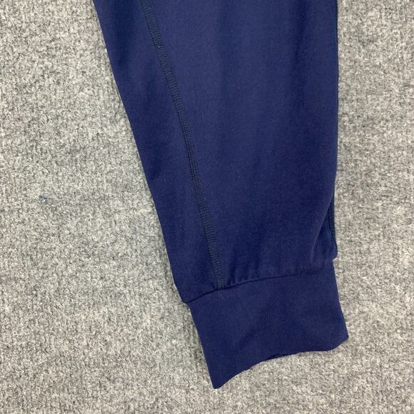 Under Armour NVCA Basketball Jogger Pant Women M Medium Navy High Waisted Cuffed - Picture 3 of 13
